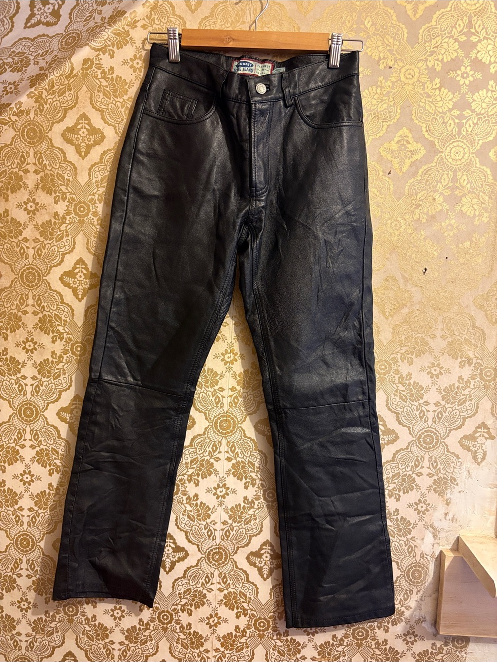 Y2K Leather Pants